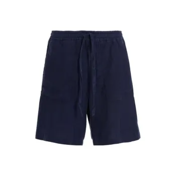 Zzegna Casual Shorts Men Dark Blue
