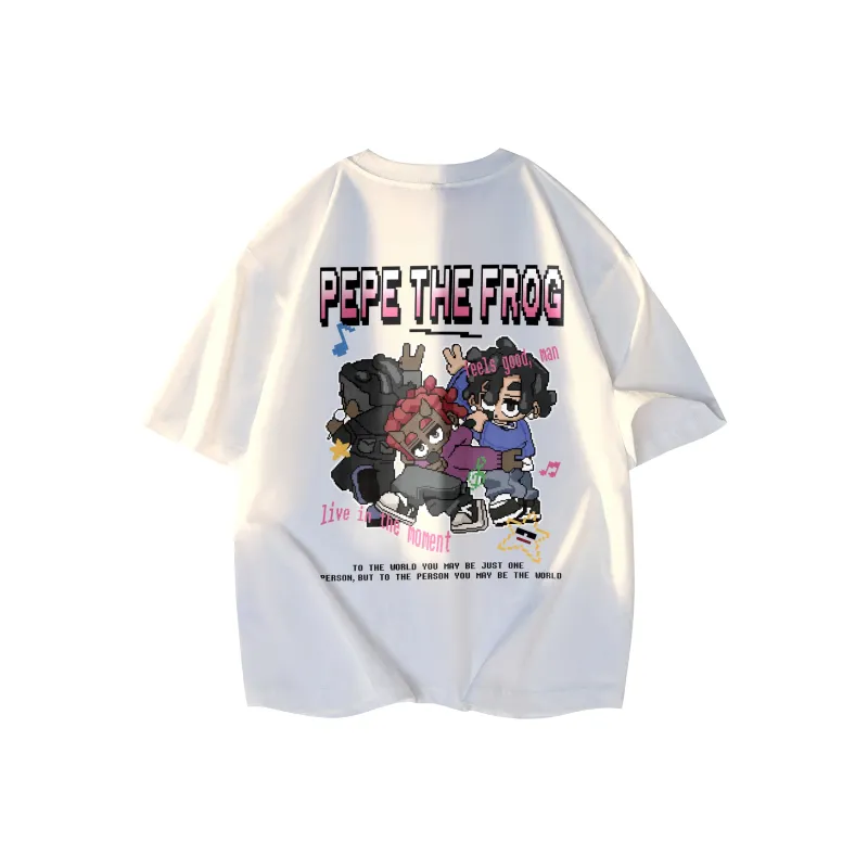 Pepe The Frog T Shirts Unisex-4