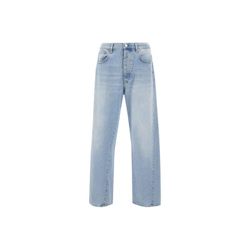 Sunflower Mid-Rise Wide Leg Jeans-0