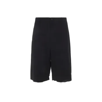 Balenciaga Frayed Hem Shorts