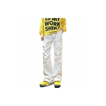 Columtomy Jeans Unisex White