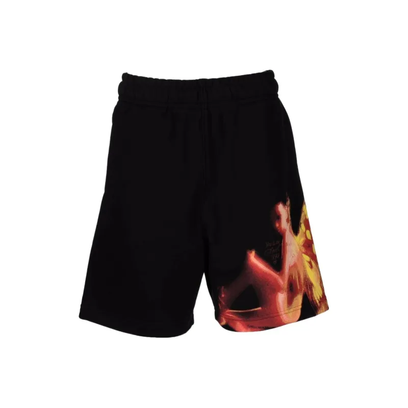 Misbhv Flame-print Shorts-0