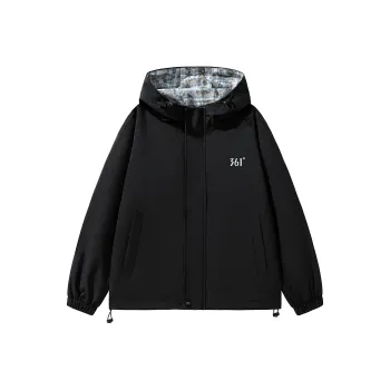 361° Trench Coat Unisex Super Black