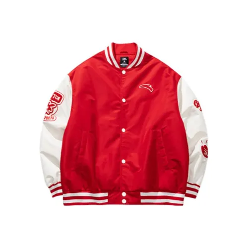 Anta Life Collection Puffer Jacket Unisex Rich Red