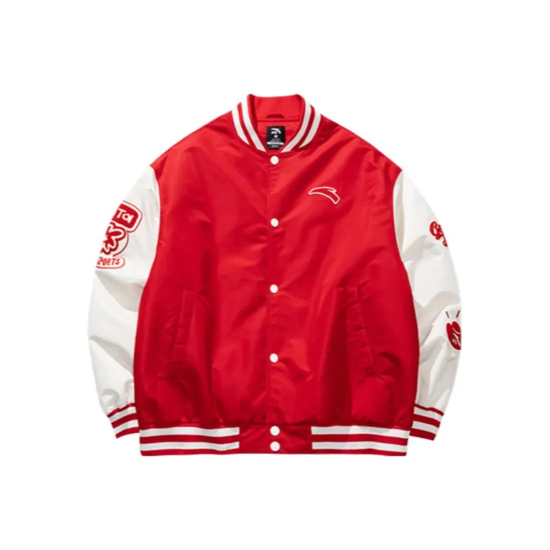 Anta Life Collection Puffer Jacket Unisex Rich Red-0