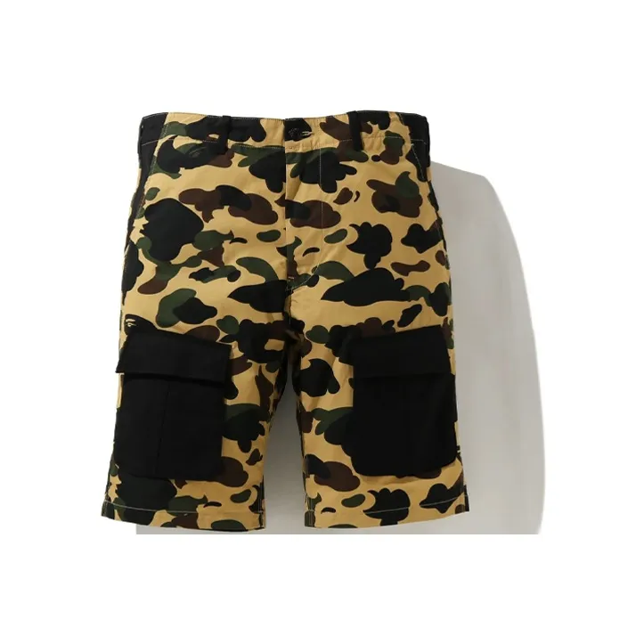 Bape 1st Camo Wide 6Pocket Shorts-2
