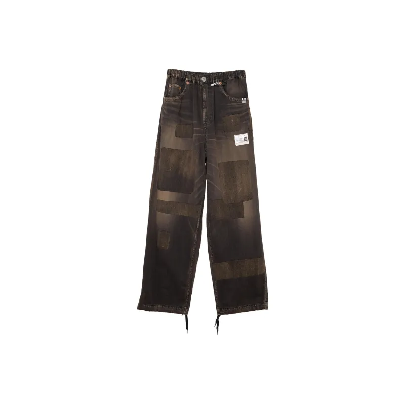 Maison Mihara Yasuhiro Patchwork Jeans-0