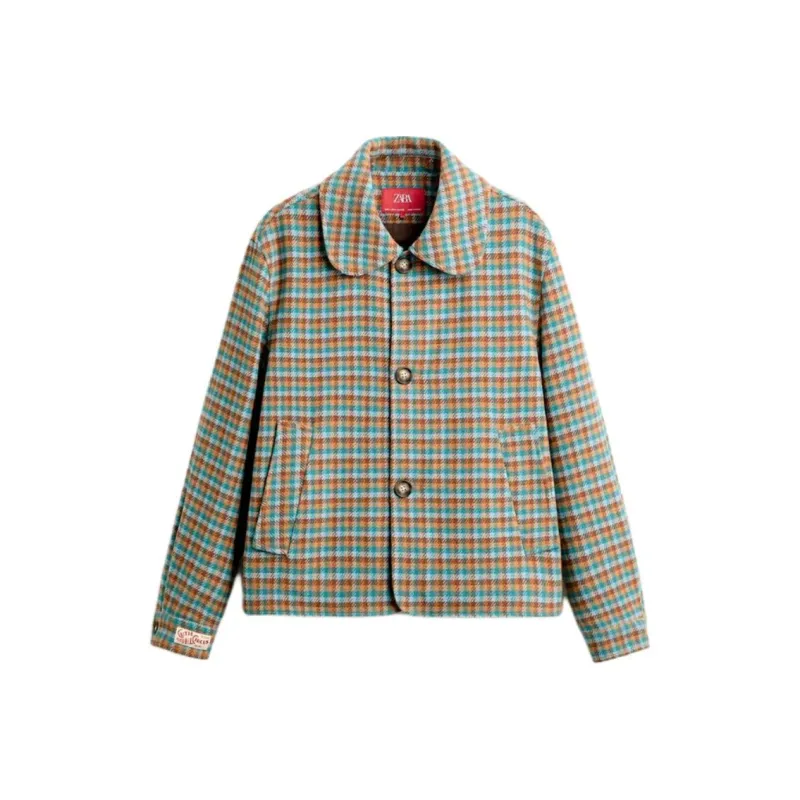 ZARA Harry Lambert Co brand Jackets Unisex Multicolor-0
