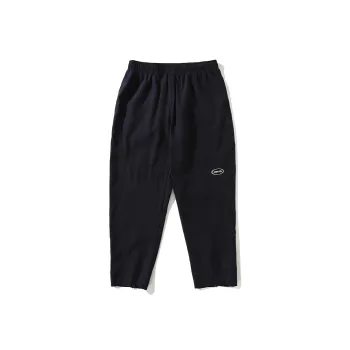 LUSHISI Casual Pants Unisex Navy Blue