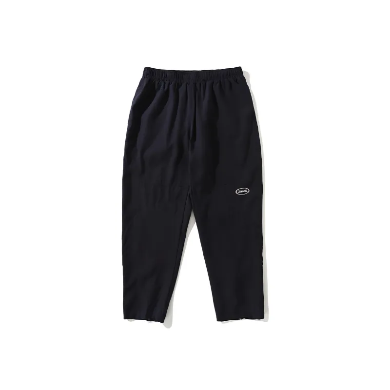 LUSHISI Casual Pants Unisex Navy Blue-0