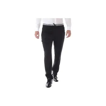 DANIELE ALESSANDRINI Casual Pants Men's Black