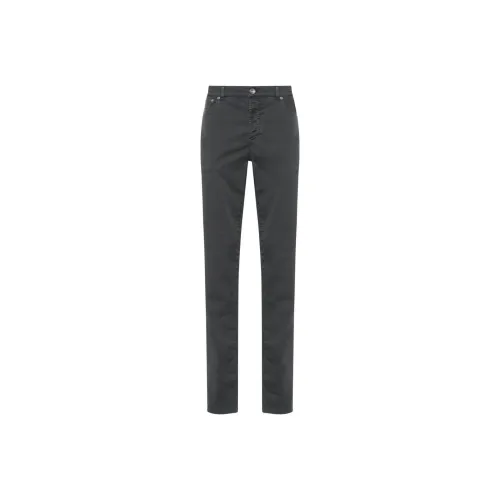 Brunello Cucinelli Logo embroidered Straight leg Trousers