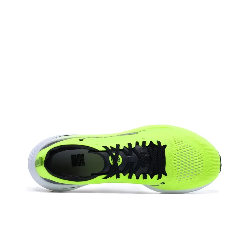 BMAI Carbon FLY Cushioning Coverage Support Abrasion Resistant Slip Resistant Low Top Running Shoes Women's Green Ghost-3