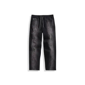 PEACEBIRD MEN Jeans Men Denim Dark Gray 1