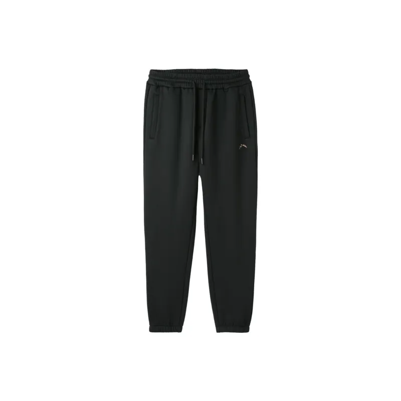 HLA The Mountain Is Not In The High Series Casual Pants Men's Black-0
