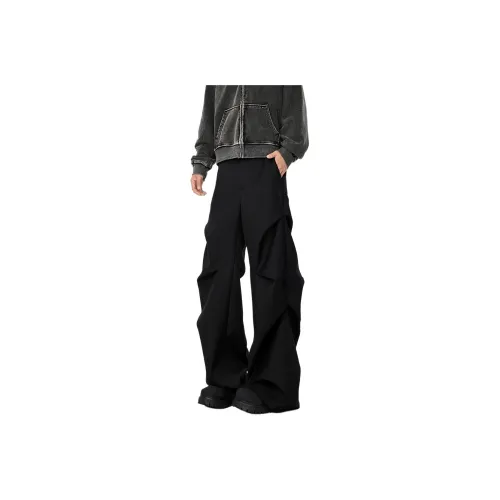 XIDELONG Suit Trouser Unisex Black