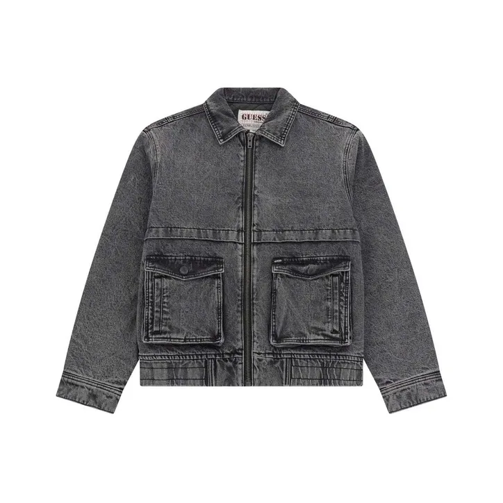 GUESS Jackets Coats Men's Black-0