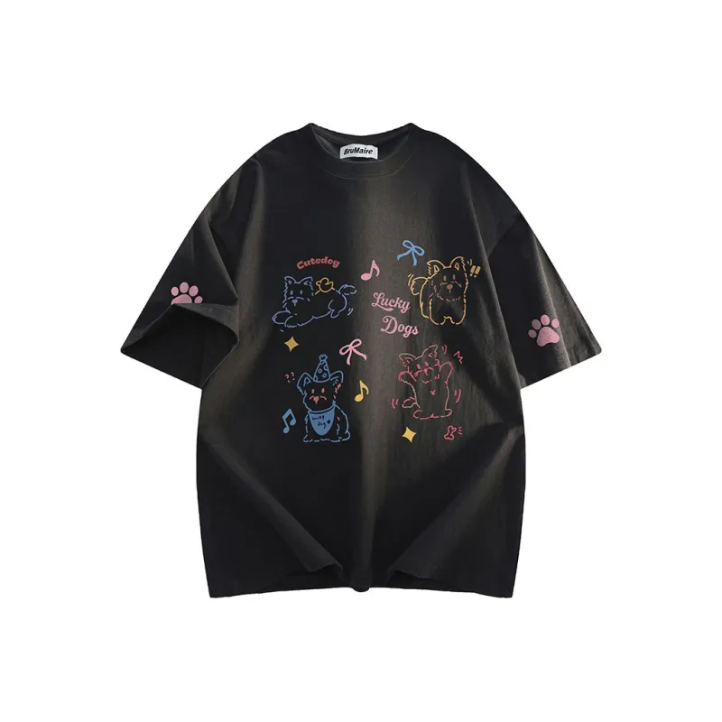 BRUMAIRE T Shirt Unisex Navy Blue-2