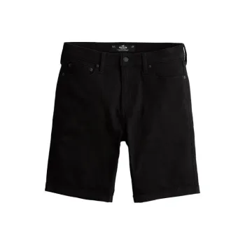 Hollister Denim Shorts Men Black