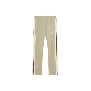 PALM ANGELS Logo Embroidered Straight Leg Pants
