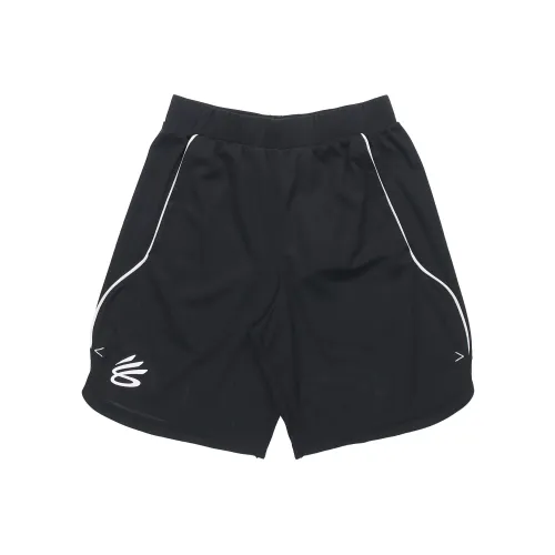 Under Armour Curry Splash Fleece Casual Shorts Mens Black
