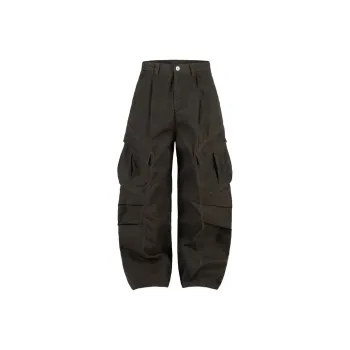 ORANGE DRAGON Casual Pants Unisex Dark Gray