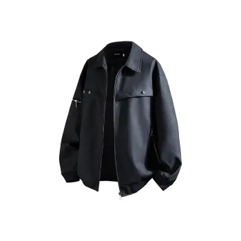 Fakeyoung Leather Jacket Unisex