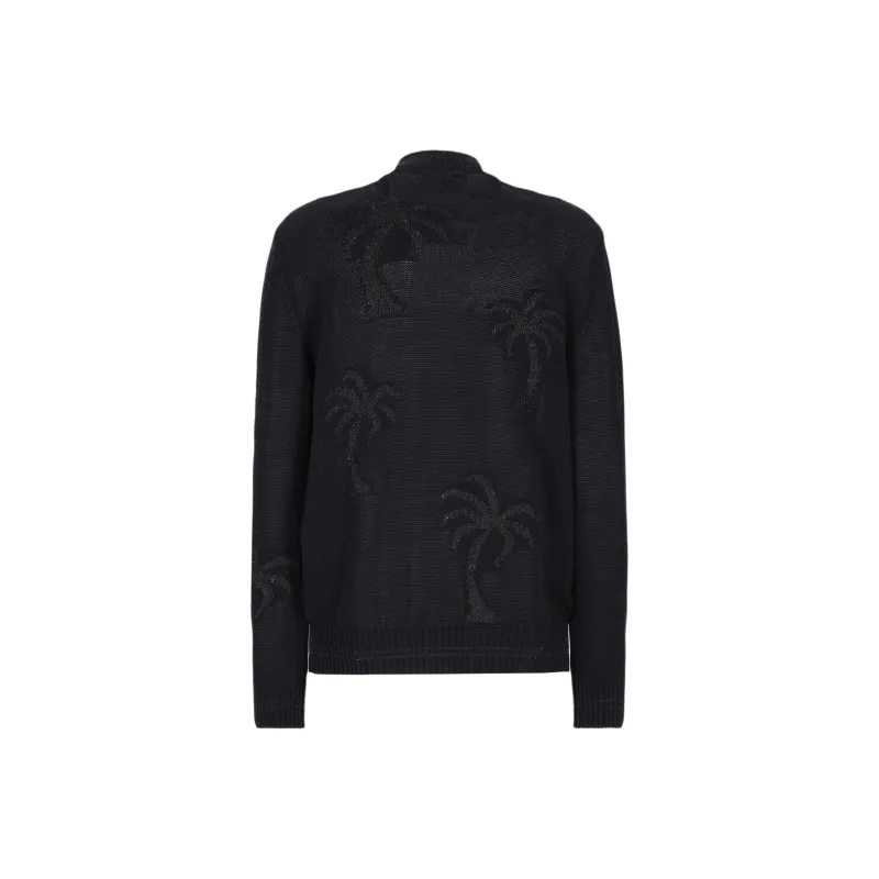LANEUS Palm Tree embroidered Jacket-1