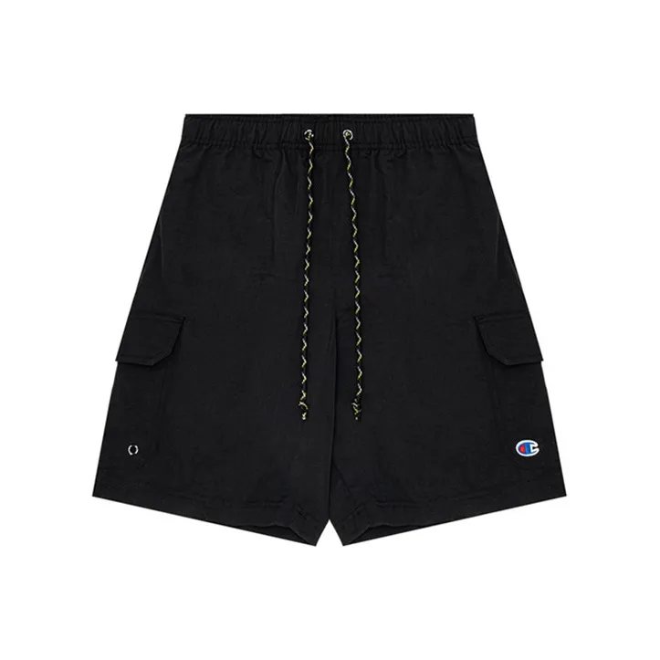 Champion Fitted Shorts US Version Unisex Black-0