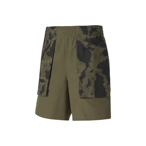 PUMA Casual Shorts Men Umber Olive