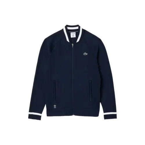 LACOSTE Daniel Medvedev Collaboration Jackets Coats Men's Midnight Blue