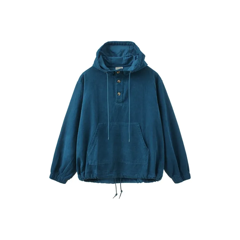 BUTTBILL Washable Hooded Pullover Coat Jacket Unisex-2
