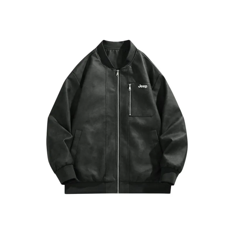 Jeep Leather Jackets Unisex-0