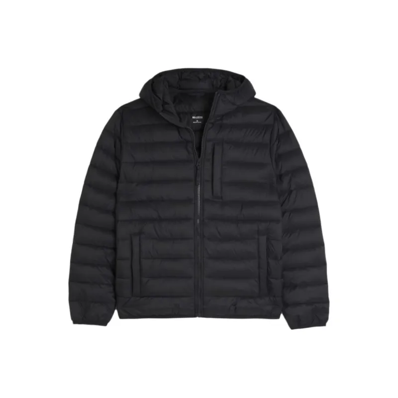 Hollister Puffer Jacket Men's Black-0