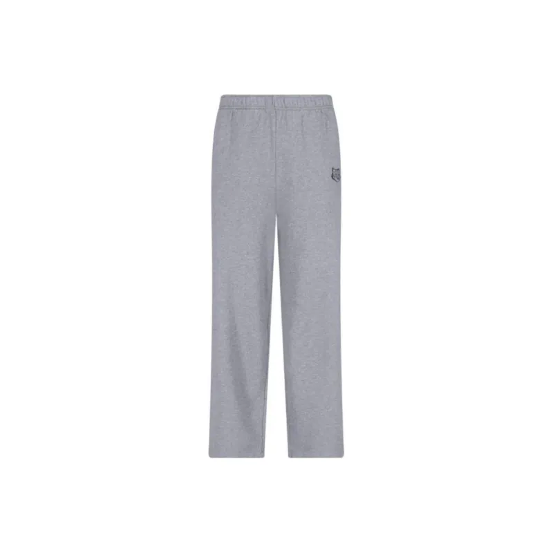 Maison Kitsune Bold Fox Head Patch Relaxed Jogger Pants-0