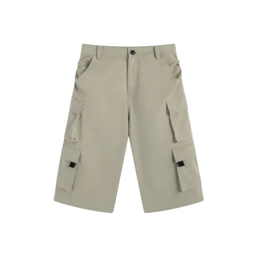 KREATE Straight Fit Casual 7/8 lemon shorts Unisex