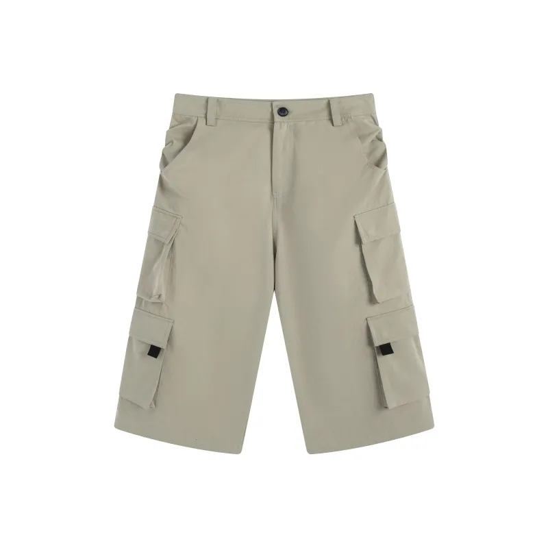 KREATE Straight Fit Casual 7/8 Shorts Unisex-0