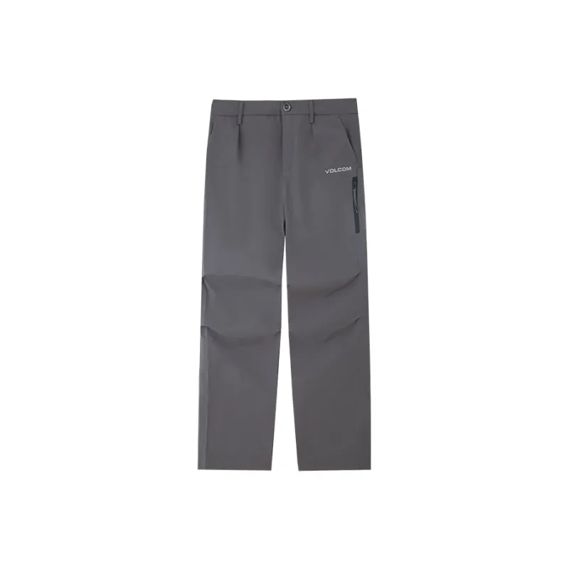 VOLCOM Casual Pants Unisex Dark Gray-0