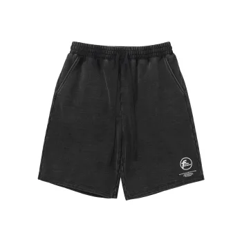 FPA Loose Fit Shorts Unisex Washed Black