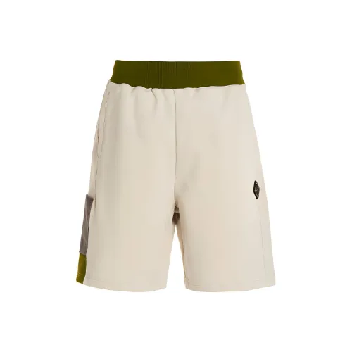A COLD WALL* Logo Embroidered Straight Leg Shorts