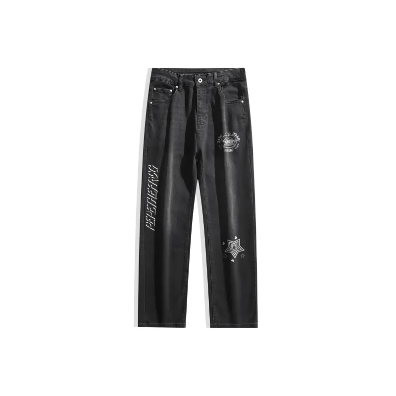 Pepe The Frog Jeans Unisex-8