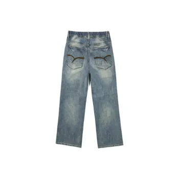ABLE JEANS Men's Yellow Mud Blue
