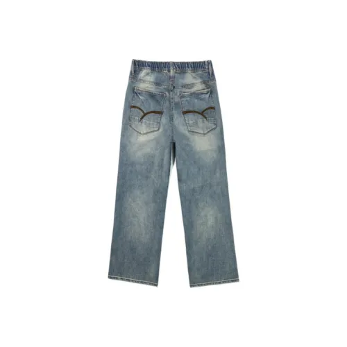 ABLE JEANS Men's Yellow Mud Blue