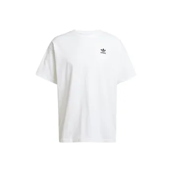 Adidas Originals ESSENTIALS Polera Trifolio Oversized T Shirt Men's White
