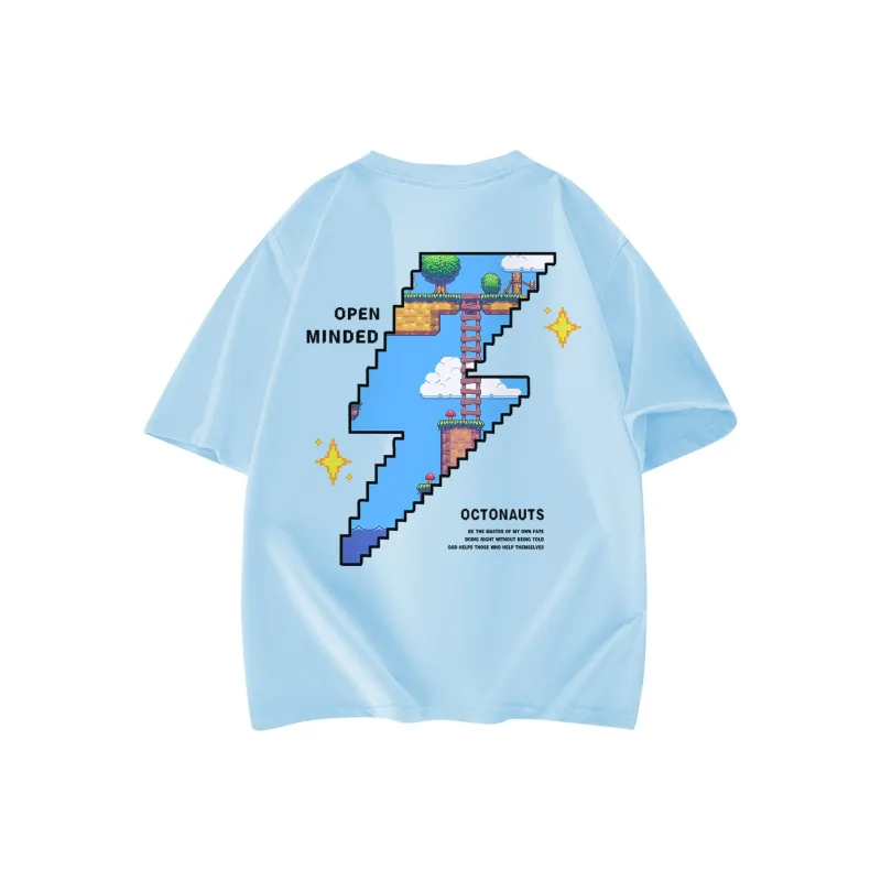 Small Columns Under The Sea T Shirt Unisex-16
