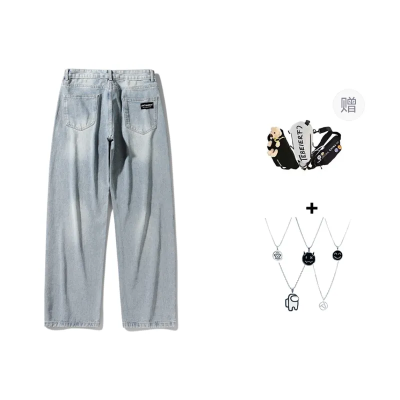 LIGHTNING BEAR Jeans Unisex-4
