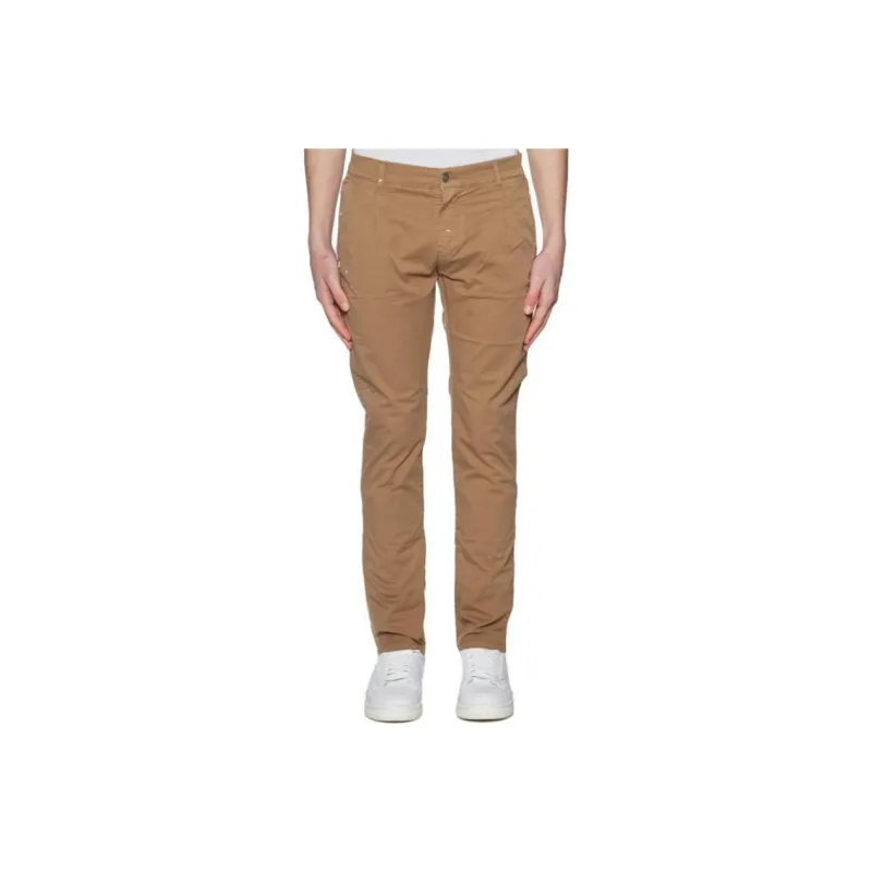 DANIELE ALESSANDRINI Casual Pants Men's Mud-0