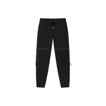 DEGAIA Casual Pants Men's Black