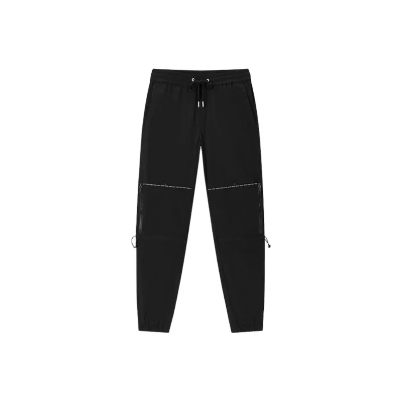 DEGAIA Casual Pants Men's Black-0
