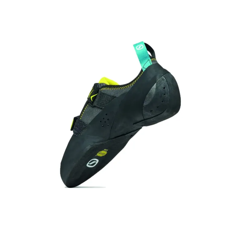 SCARPA Vapor Anti Slip Wear Resistant Low Top Rock Climbing Shoes Unisex Black-5